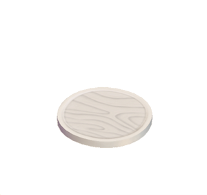 White Wooden plate