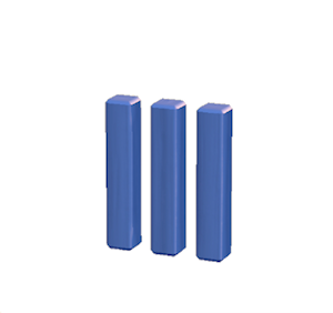 Navy Wooden posts