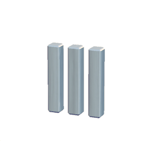 Gray Wooden posts