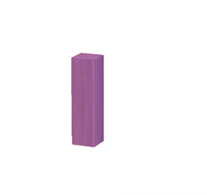 Purple Wooden support