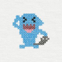 Wobbuffet Pokémon Polo Shirt Embroidery