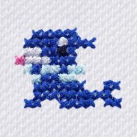 Popplio Pokémon Polo Shirt Embroidery