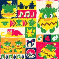 Ludicolo Pokémon Shirt Pattern