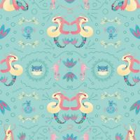 Milotic Pokémon Shirt Pattern
