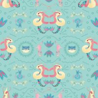 Milotic Pokémon Shirt Pattern