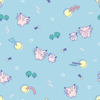 Clefable Pokémon Shirt Pattern