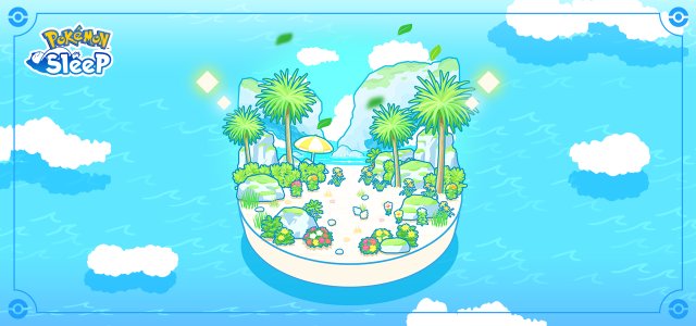 Cyan Beach (Expert) in Pok&eacute;mon Sleep
