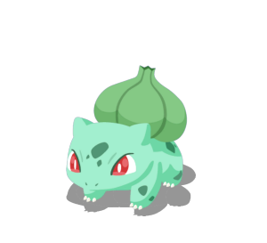 Shiny Bulbasaur  Pokemon, Bulbasaur, Anime