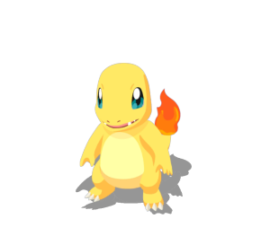 Pokémon Yellow - Charmander, A sprite of Charmander from Po…