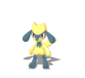 Shiny Riolu, Lucario from Shiny Treasure ex! 