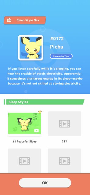 Pokmon Sleep - Setting Up The Sleep Style Dex