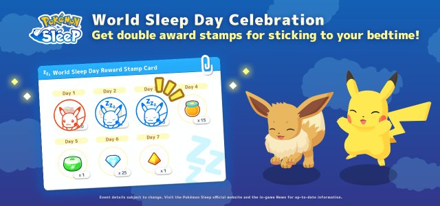 Pokémon Sleep - Pokemon Day Celebration Event Vol. 1