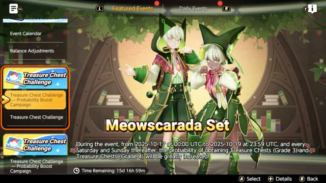 Ranked Battle OCtober 17th - November 1st 2025 Image