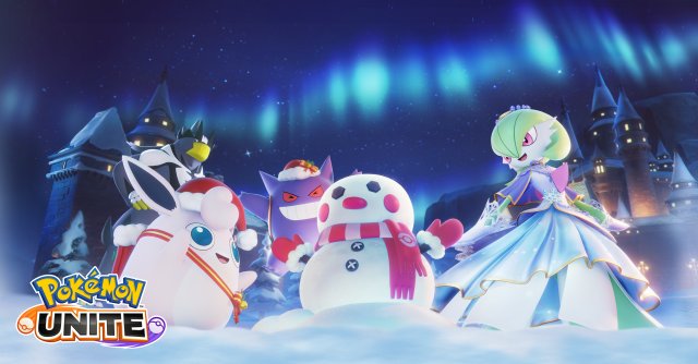 Pokémon UNITE  Pokémon UNITE's Holiday Festivities Will Be Snow Much Fun