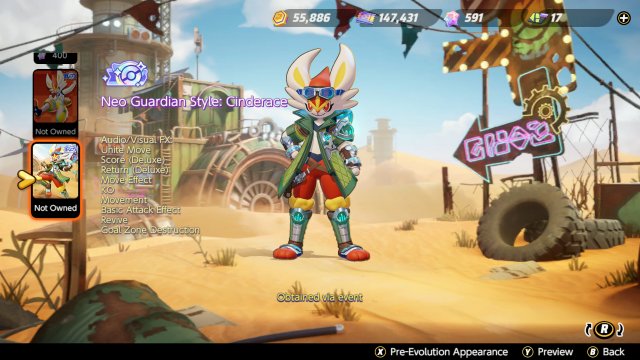 Cinderace - Neo Guardian Style