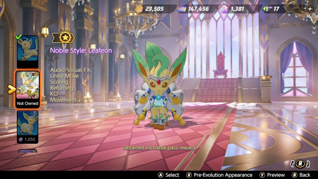 Leafeon - Noble Style
