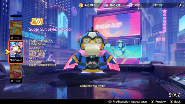 Psyduck - Super Suit Style