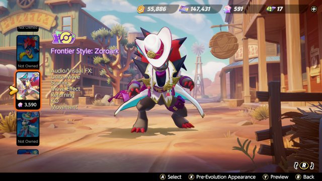 Zoroark - Frontier Style