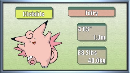 Pokémon Of The Week Clefable