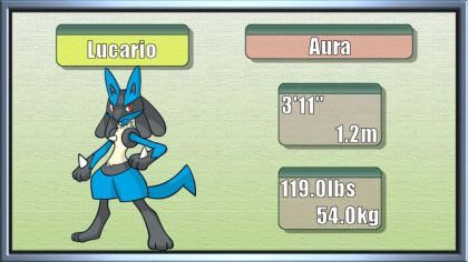 Lucario the Aura Pokémon  Pokemon, Pokemon pictures, Ghost pokemon