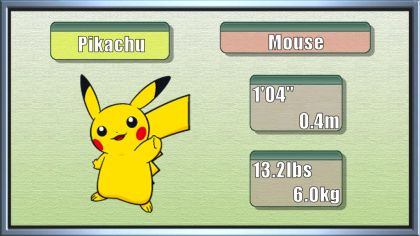 Pokémon of the Week - Pikachu