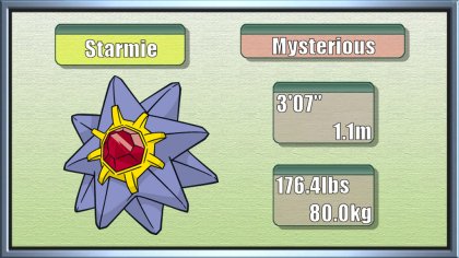 of the Week - Starmie