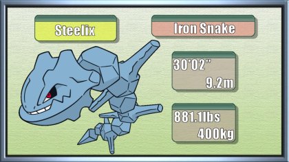 Pokémon of the Day - Steelix