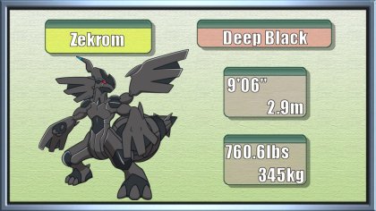 Pokemon Shiny Zekrom 8