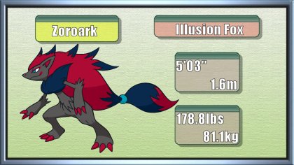 Dark Link Zoroark, Pokémon