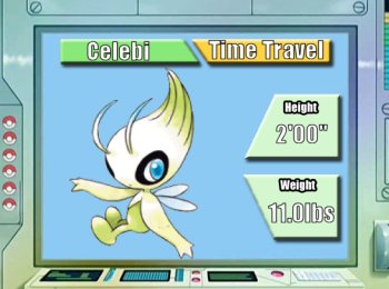 Celebi is my favorite Pokemon!
