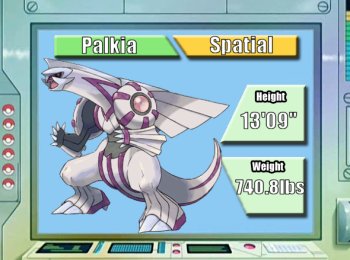 Palkia  Pokédex