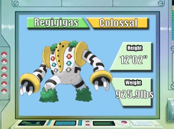 Pokémon of the Week - Regigigas