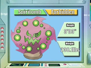 Been catching Alpha Spiritomb for a very long time.. now it's