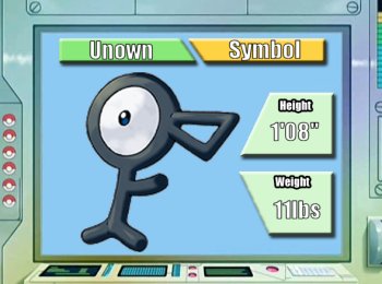 201 Unown used Hidden Power in the Game-Art-HQ Pokemon Gen II Tribute!