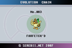 Pokémon Week - Farfetch'd