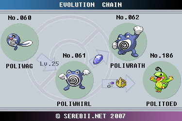 Poliwhirl Evolution Fire Red