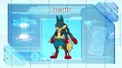 Pokémon Black 2 and White 2 Lucario Serena Riolu, shiny lucario