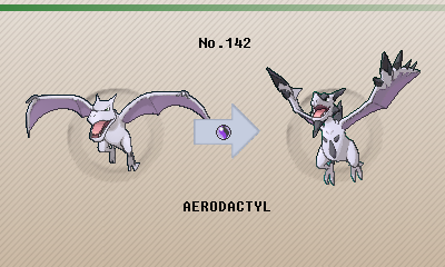 Aerodactyl - Evolutions, Location, and Learnset