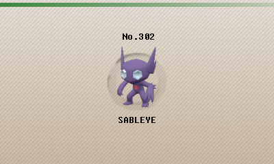 Pokemon 2302 Shiny Sableye Pokedex: Evolution, Moves, Location, Stats