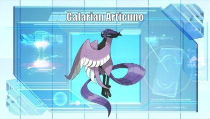 Articuno Galarian  Pokémon Sword e Pokémon Shield