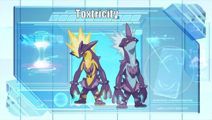 Toxtricity (Low Key Form)  Pokémon Sword e Pokémon Shield