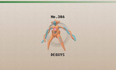Pokémon of the Week - Deoxys
