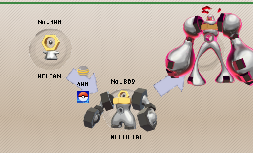 Meltan evolution Melmetal revealed