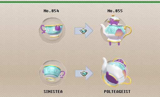 Pokémon Sword and Shield: Polteageist and Sinistea counterfeit