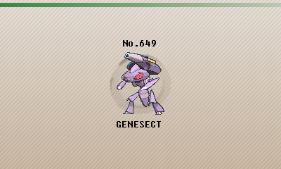 Pokémon of the Week - Genesect