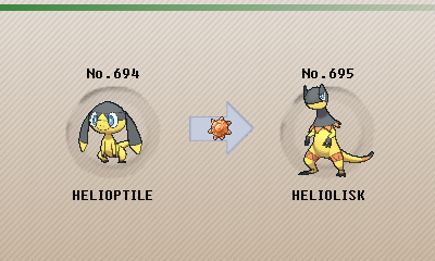 pokemon helioptile evolution chart