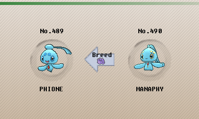 Pokemon 490 Manaphy Pokedex: Evolution, Moves, Location, Stats