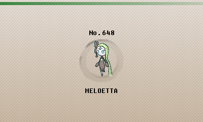 Pokémon of the Week - Meloetta