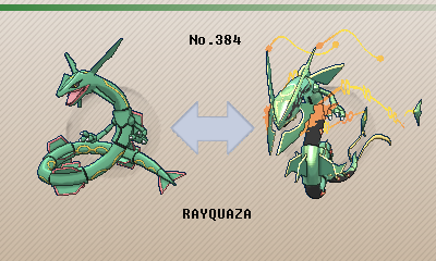 Futuristic rayquaza