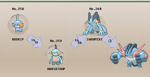 Pokemon 2260 Shiny Swampert Pokedex: Evolution, Moves, Location, Stats